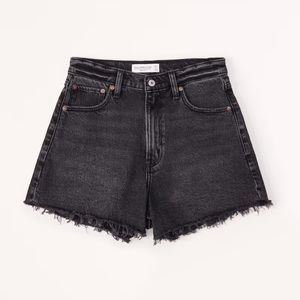 Abercrombie & Fitch Curve Love High Rise 90s Cutoff Short